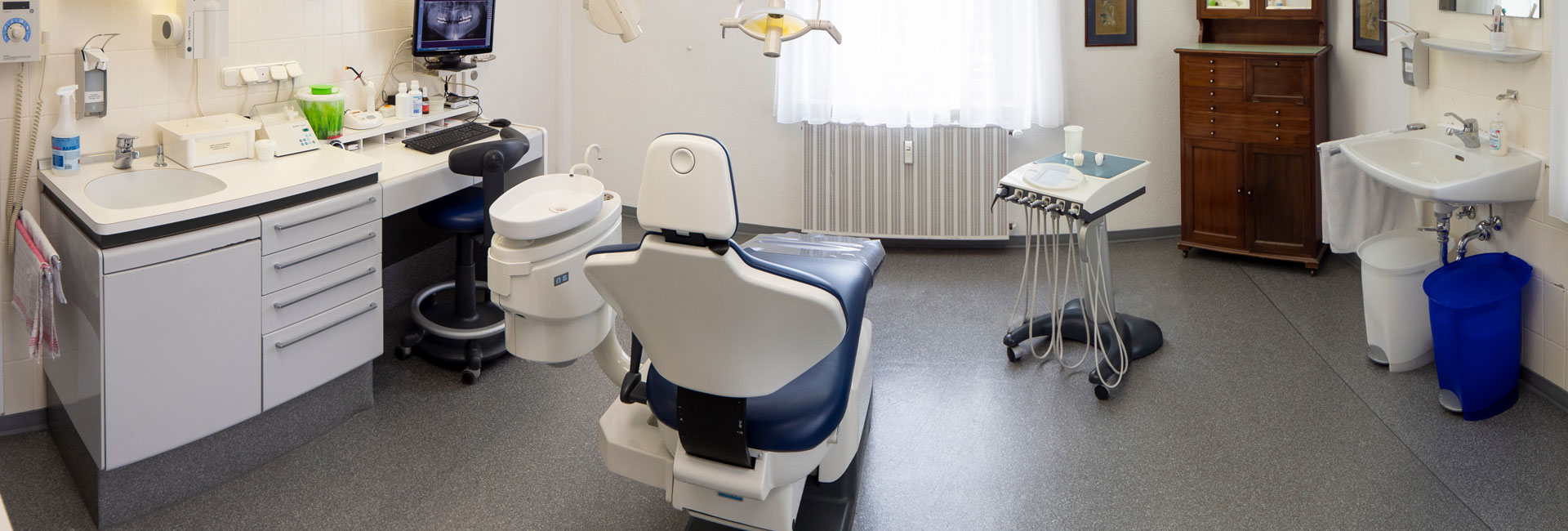 Behandlungszimmer von Zahnarzt Beck in München